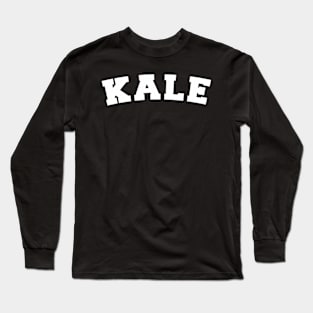 Kale Kale Grey Small Long Sleeve T-Shirt